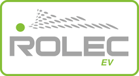 Rolec EV charging points logo working with Absolute Solar